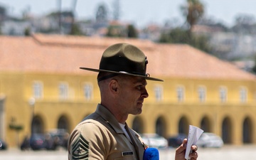 Sgt. Maj. Kholodov Retirement Ceremony