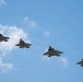 Virginia Air National Guard F-22 Raptors Train Alongside Finnish F-35s at Ebbing ANGB