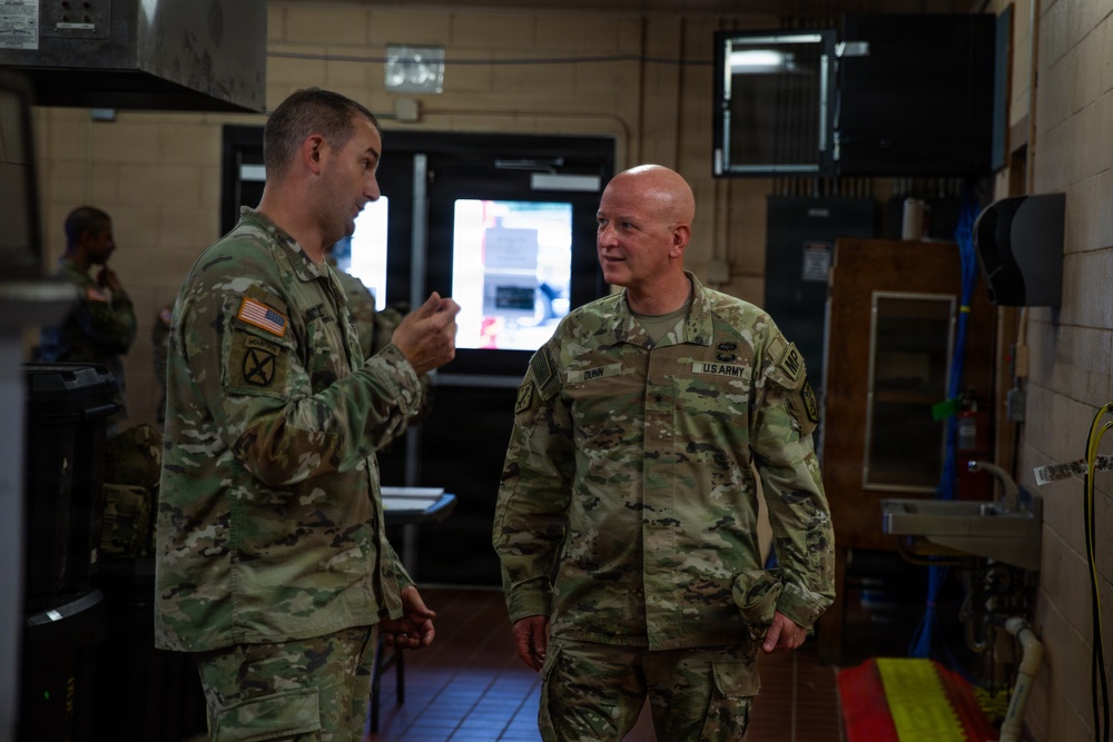 Major General Corner visits Operation Sentinel Justice