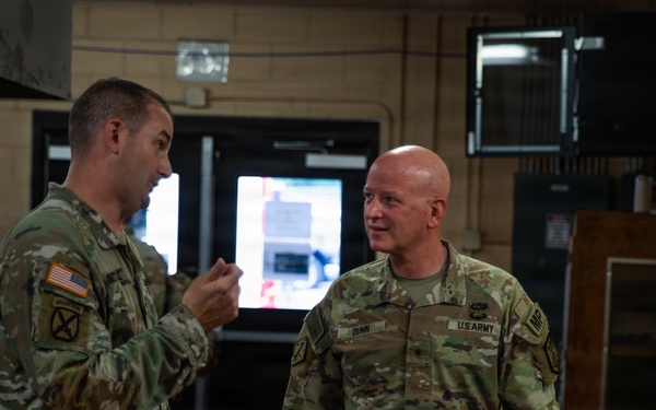Major General Corner visits Operation Sentinel Justice