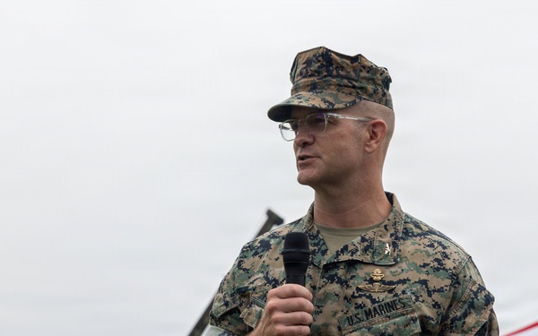 2nd Radio Battalion, welcomes new commanding officer Lt. Col. Brian McCarthy