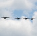 Virginia Air National Guard F-22 Raptors Train Alongside Finnish F-35s at Ebbing ANGB