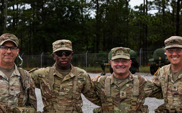 Major General Corner visits Operation Sentinel Justice