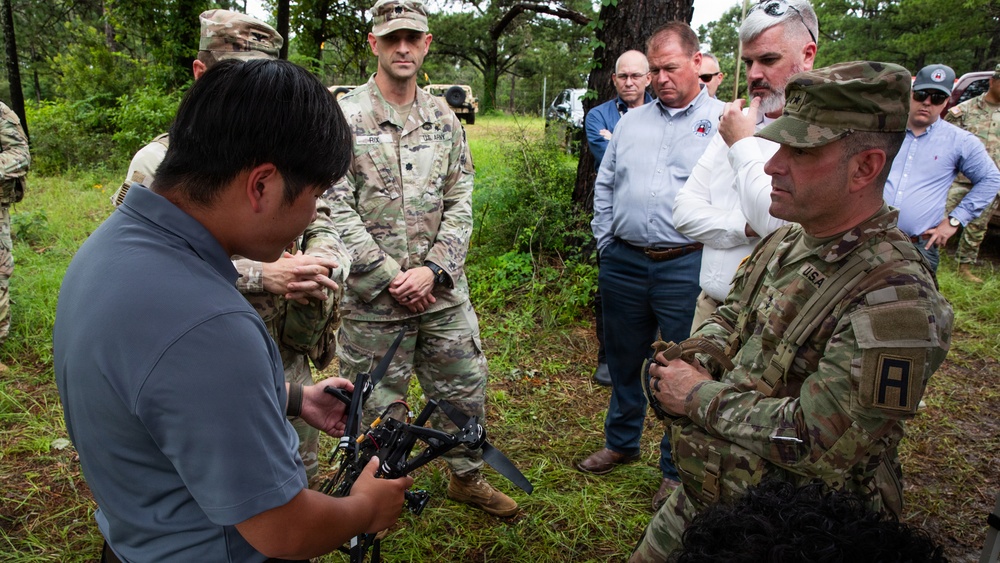Major General Corner visits Operation Sentinel Justice