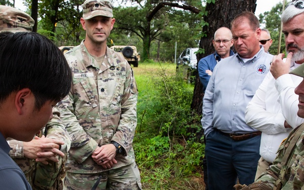 Major General Corner visits Operation Sentinel Justice