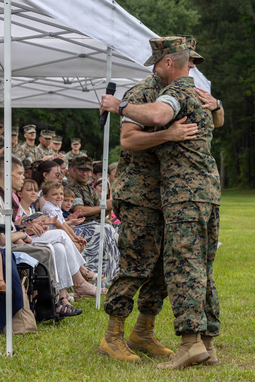 2nd Radio Battalion, welcomes new commanding officer Lt. Col. Brian McCarthy