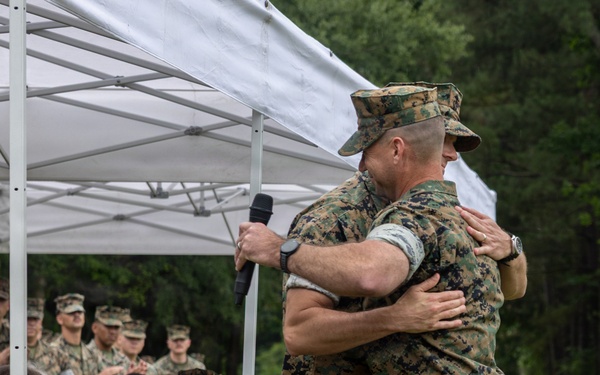 2nd Radio Battalion, welcomes new commanding officer Lt. Col. Brian McCarthy