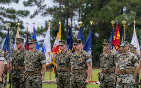 2nd Radio Battalion, welcomes new commanding officer Lt. Col. Brian McCarthy