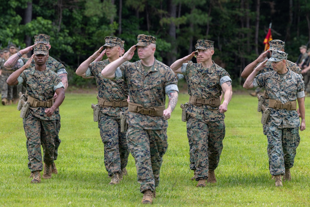 2nd Radio Battalion, welcomes new commanding officer Lt. Col. Brian McCarthy