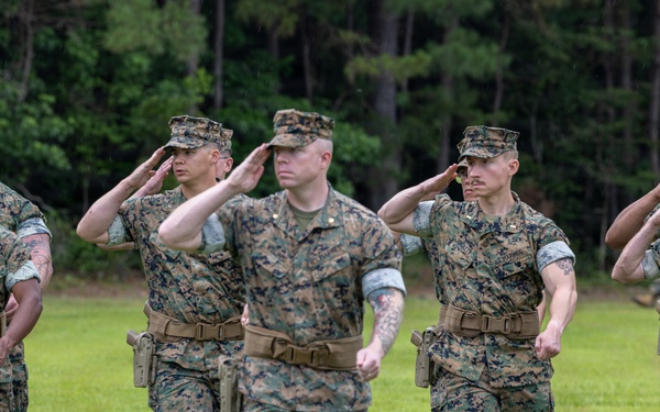 2nd Radio Battalion, welcomes new commanding officer Lt. Col. Brian McCarthy