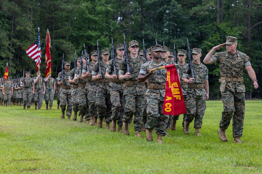 2nd Radio Battalion, welcomes new commanding officer Lt. Col. Brian McCarthy
