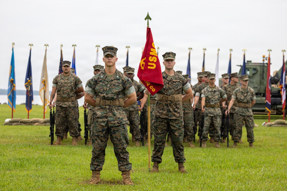 2nd Radio Battalion, welcomes new commanding officer Lt. Col. Brian McCarthy