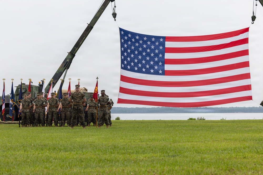 2nd Radio Battalion, welcomes new commanding officer Lt. Col. Brian McCarthy