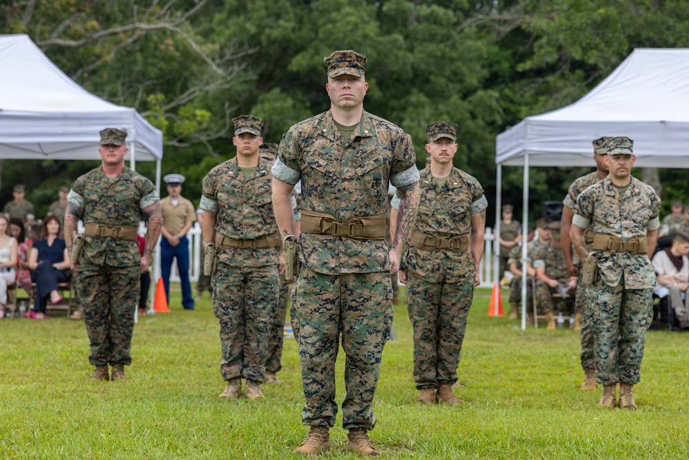 2nd Radio Battalion, welcomes new commanding officer Lt. Col. Brian McCarthy
