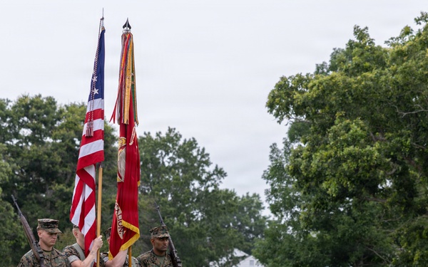 2nd Radio Battalion, welcomes new commanding officer Lt. Col. Brian McCarthy