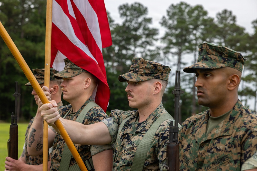 2nd Radio Battalion, welcomes new commanding officer Lt. Col. Brian McCarthy