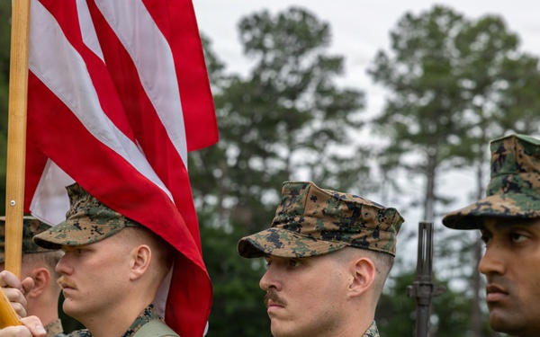 2nd Radio Battalion, welcomes new commanding officer Lt. Col. Brian McCarthy
