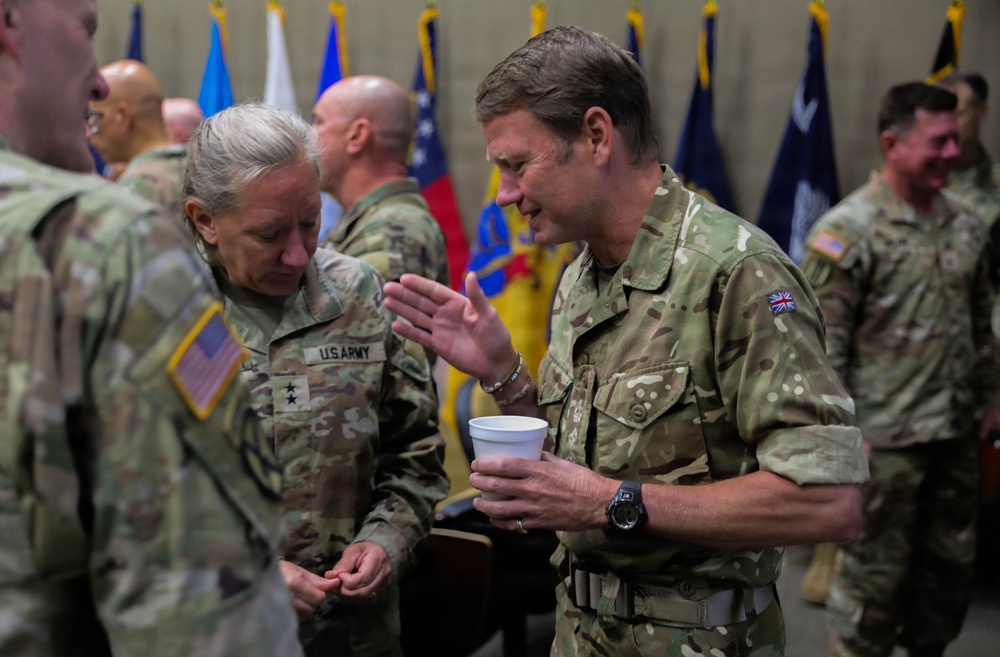 U.S. Army Senior Leaders and Service Members from Partner Nations