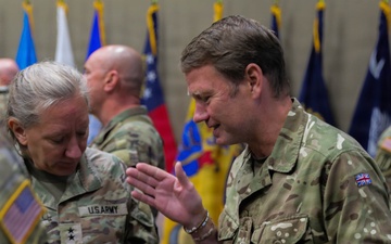 U.S. Army Senior Leaders and Service Members from Partner Nations