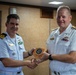 Rear Adm. David Mazur, vice commander, U.S. 2nd Fleet visits foreign ships arriving to Naval Station Norfolk