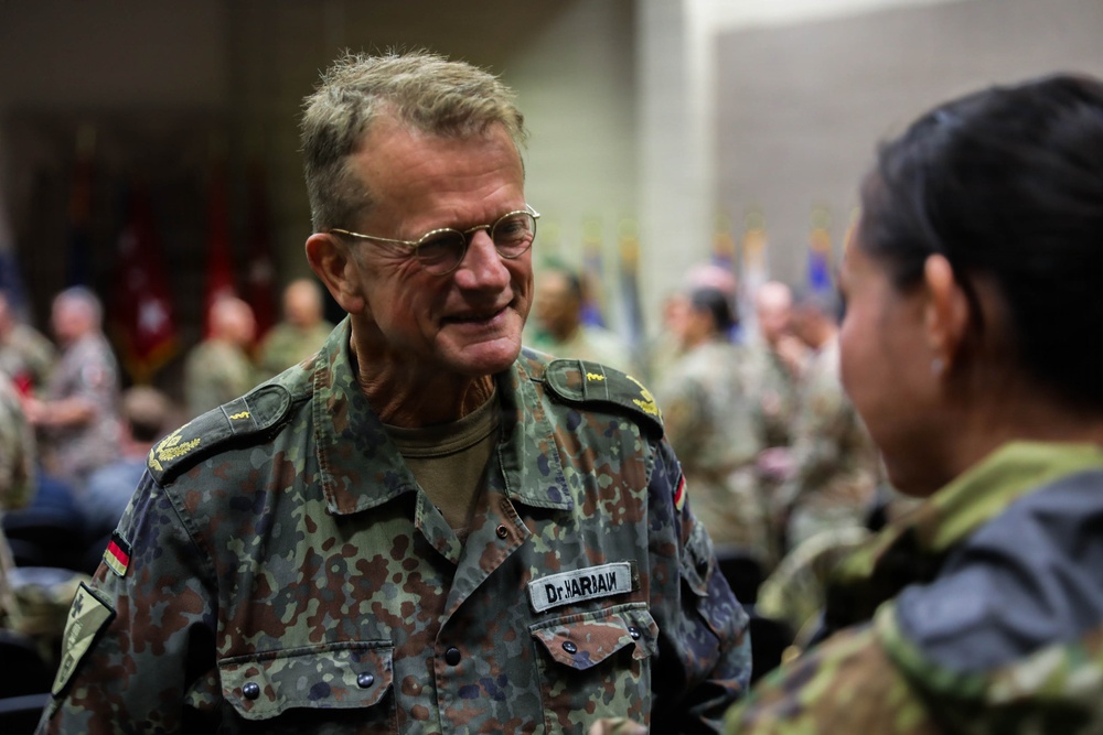 U.S. Army Senior Leaders and Service Members from Partner Nations