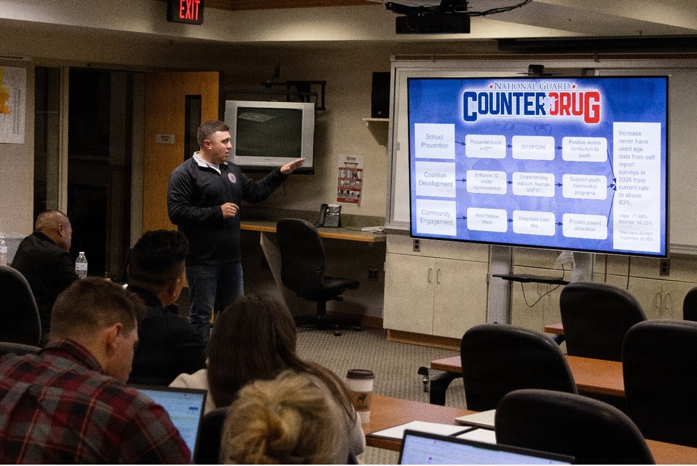 Wyoming National Guard hosts Counterdrug prevention training for nine states