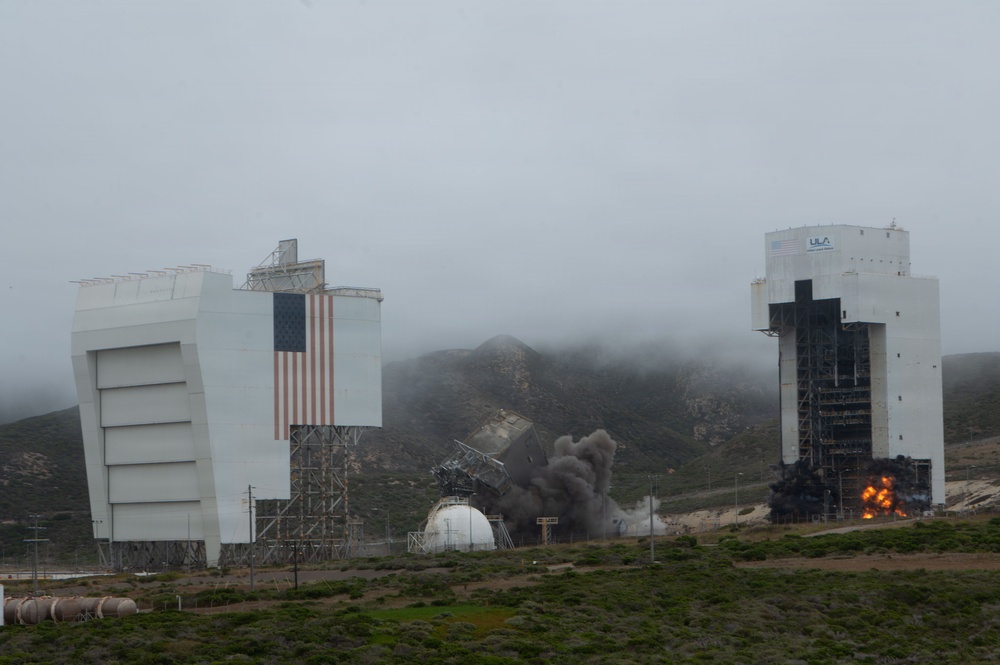 SLC-6 Legacy Infrastructure Demolition Supports Future Launch Operations