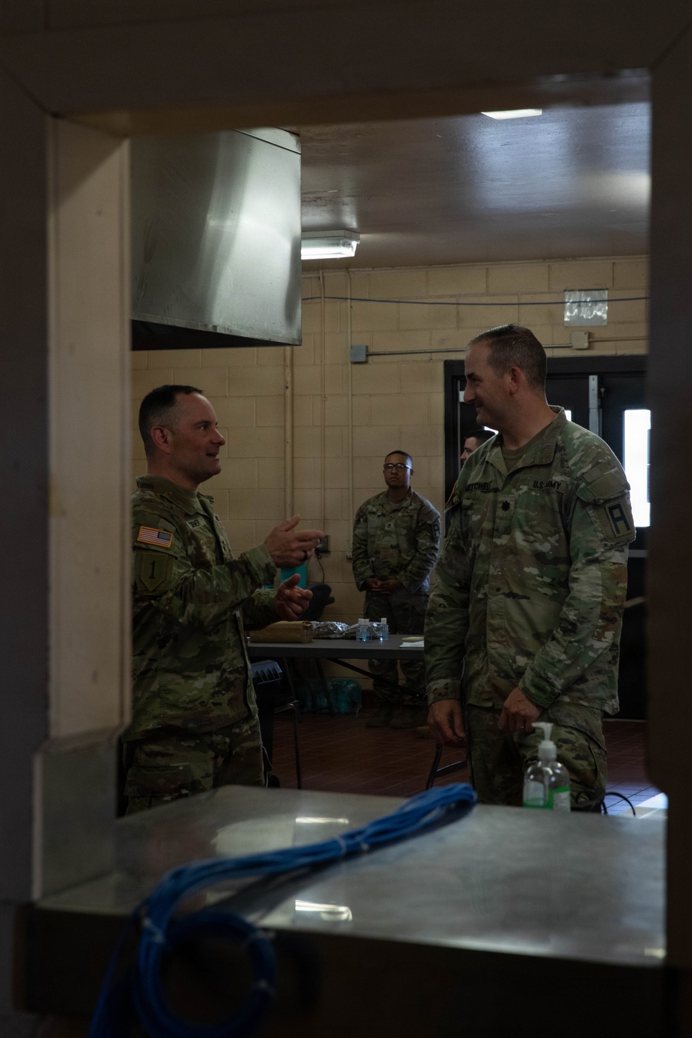 Maj. Gen. Richard Corner II DV Visit for OSJ