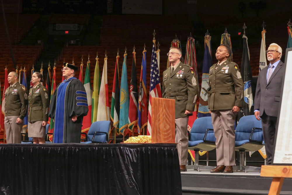 Celebrating Sergeants Major Course Class 76 Graduation