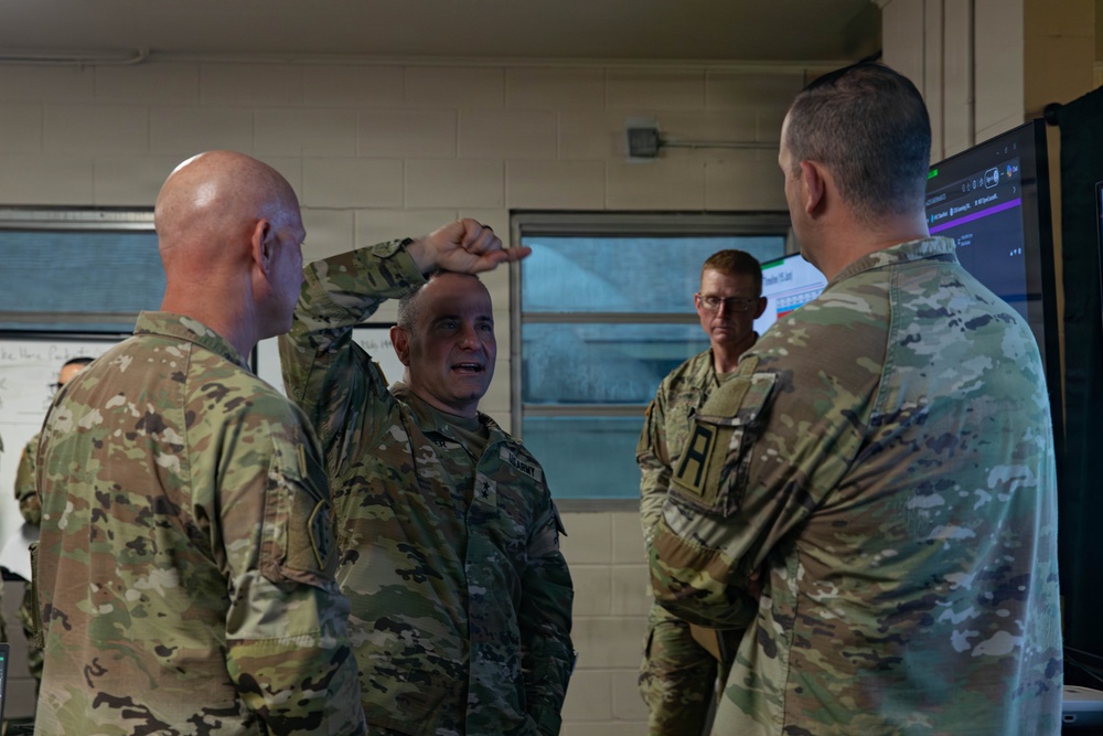 Maj. Gen. Richard Corner II DV Visit for OSJ