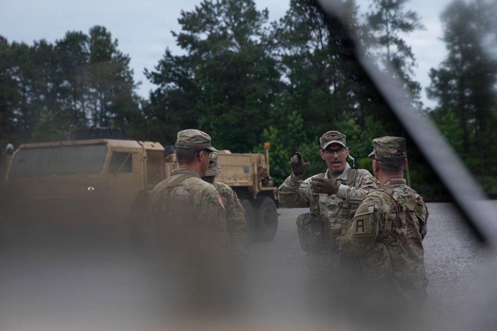 Maj. Gen. Richard Corner II DV Visit for OSJ