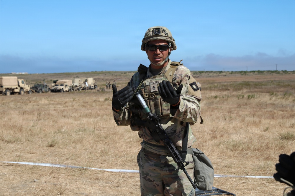 40th ID DTAC troops execute Soldier Skill Level 10 training refresher
