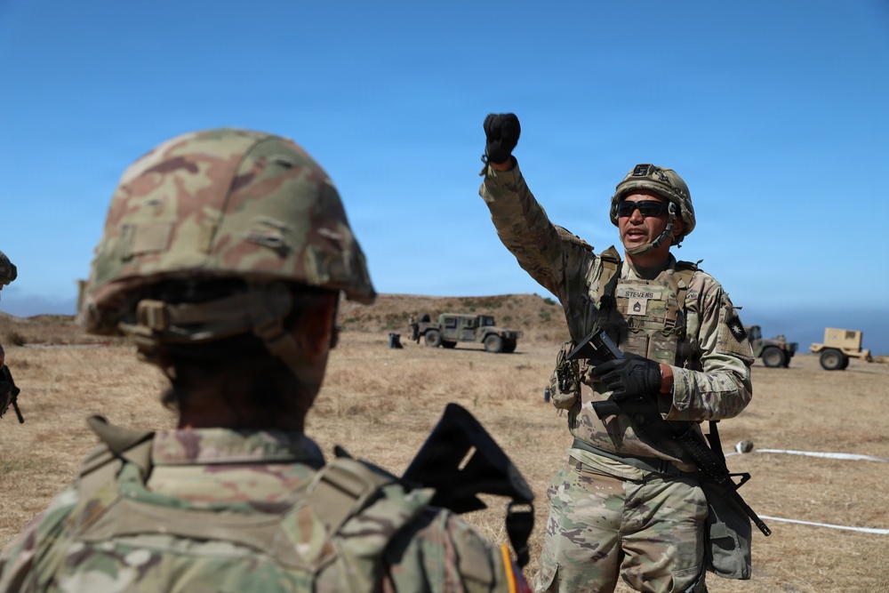 40th ID DTAC troops execute Soldier Skill Level 10 training refresher