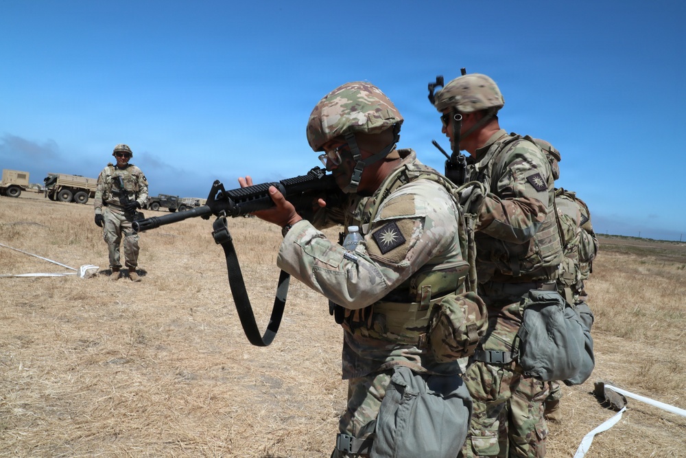 40th ID DTAC troops execute Soldier Skill Level 10 training refresher