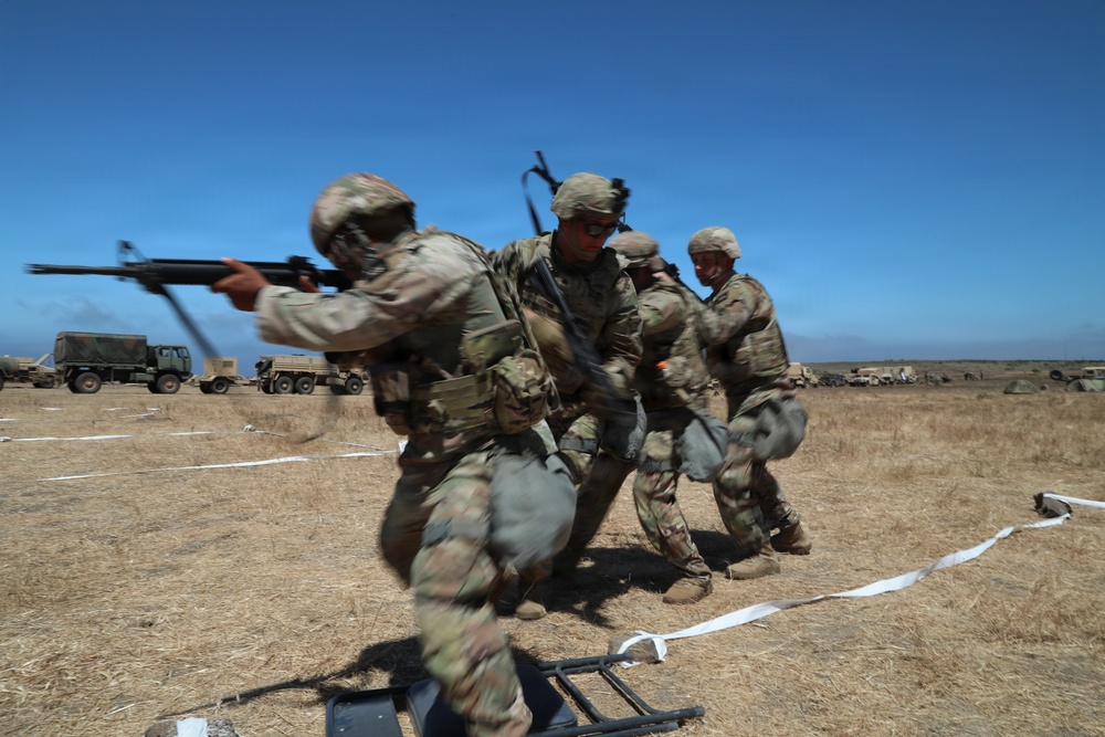 40th ID DTAC troops execute Soldier Skill Level 10 training refresher