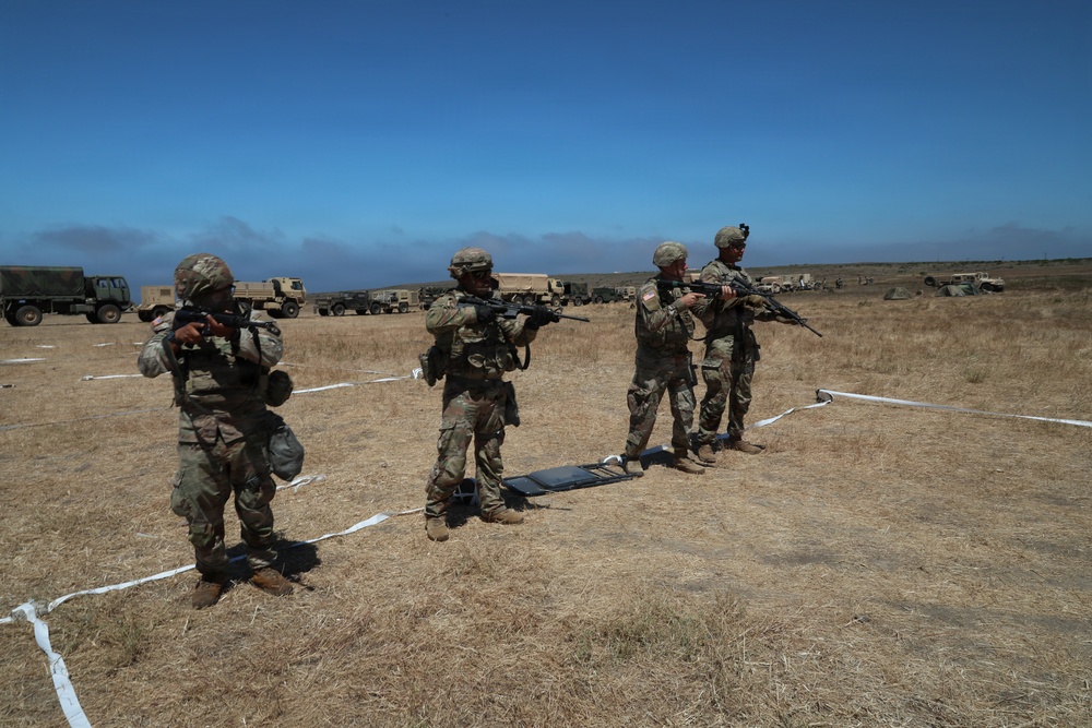 40th ID DTAC troops execute Soldier Skill Level 10 training refresher