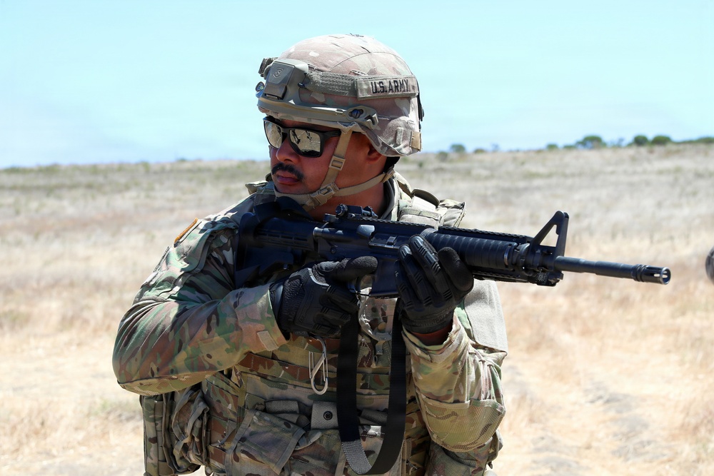 40th ID DTAC troops execute Soldier Skill Level 10 training refresher