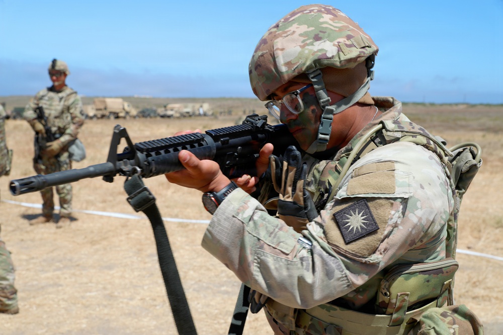 40th ID DTAC troops execute Soldier Skill Level 10 training refresher