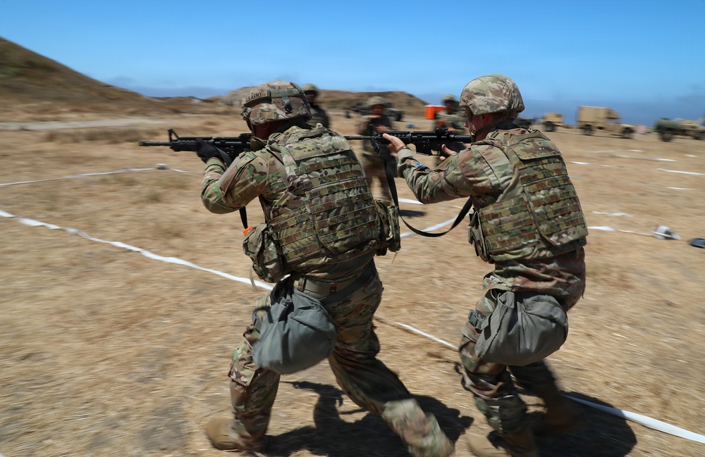 40th ID DTAC troops execute Soldier Skill Level 10 training refresher