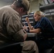 Midshipman participate in maintenance aboard USS Arlington (LPD 24)