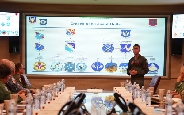 Creech Air Force Base welcomes International Air and Space Attachés