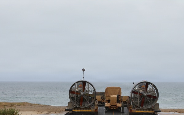 40th ID DTAC ends time at San Clemente Island, returns via LCACs