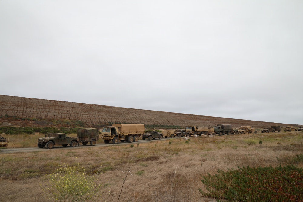 40th ID DTAC ends time at San Clemente Island, returns via LCACs