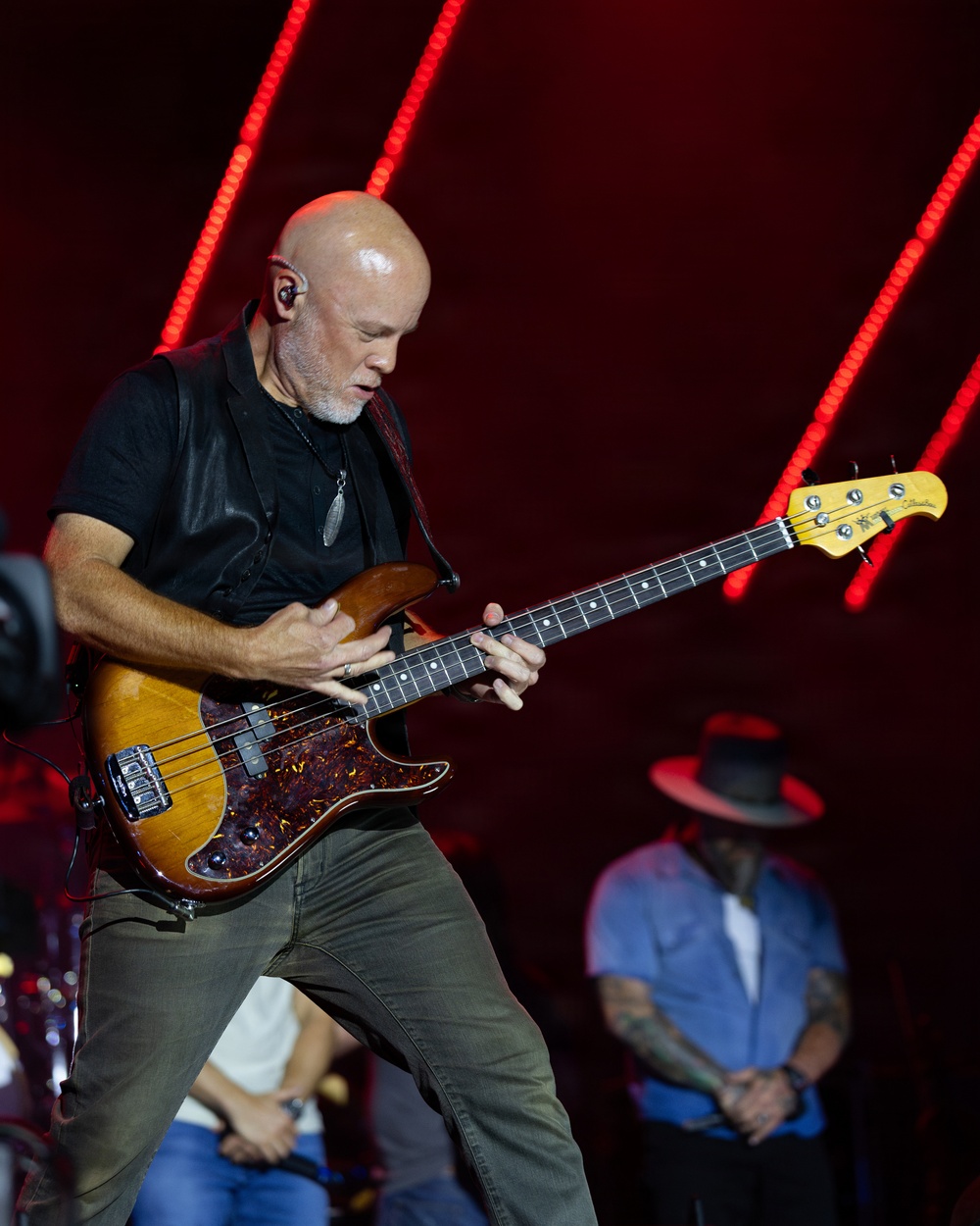 The U.S. Army Ceremonial Band performs with Zac Brown Band at Freedom 250 Fan Fest