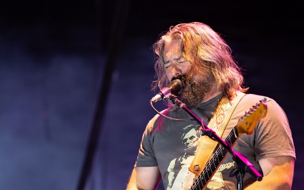 The U.S. Army Ceremonial Band performs with Zac Brown Band at Freedom 250 Fan Fest
