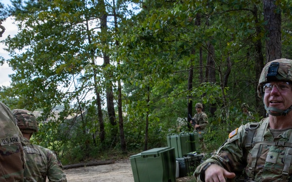 Commander Visit to Field Hospital during Operation Sentinel Justice