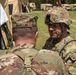 Commander Visit to Field Hospital during Operation Sentinel