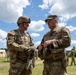 Commander Visit to Field Hospital during Operation Sentinel