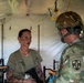 Commander Visit to Field Hospital during Operation Sentinel J