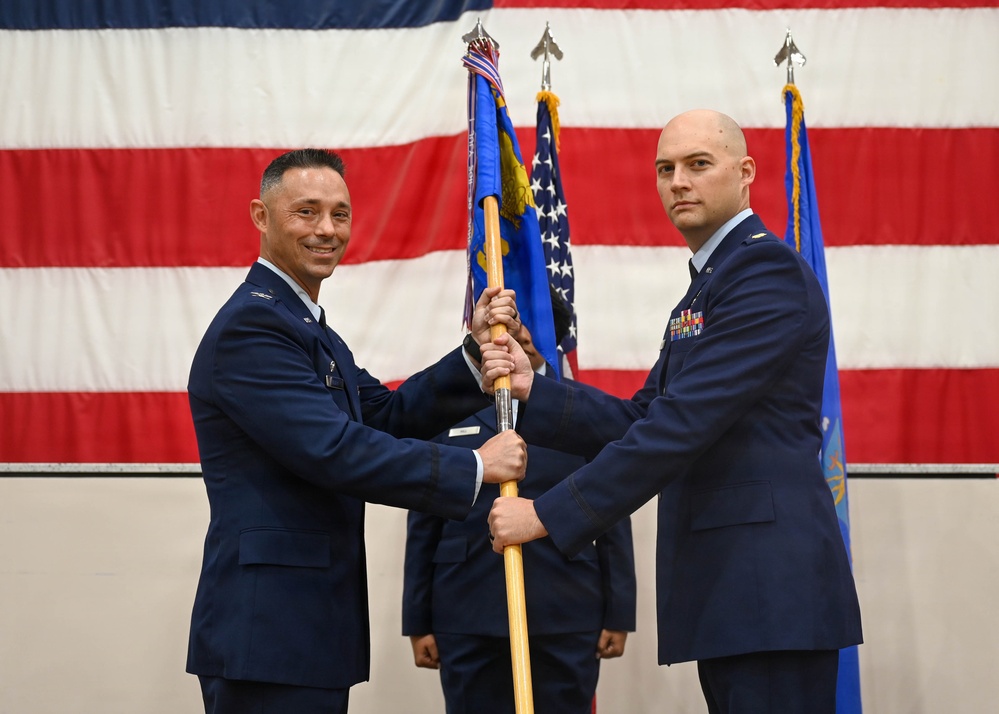 New 56th Communications Squadron commander takes the stage
